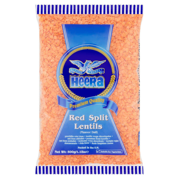 Heera Red Lentils Split Masoor Dal 1 kg
